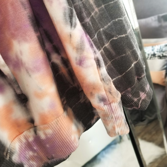 Last1️⃣🆕Blossom Ultra Soft Tie Dye Hoodie Top - Picture 10 of 11